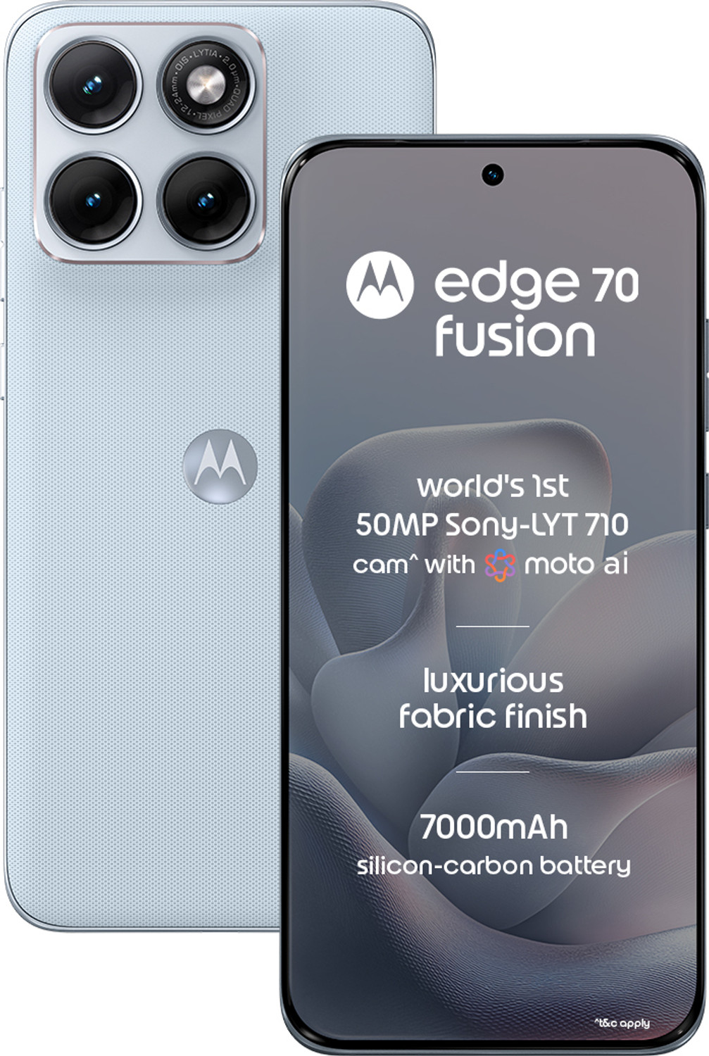 Motorola Edge 70 Fusion (Pantone Country Air, 256 Gb) 1