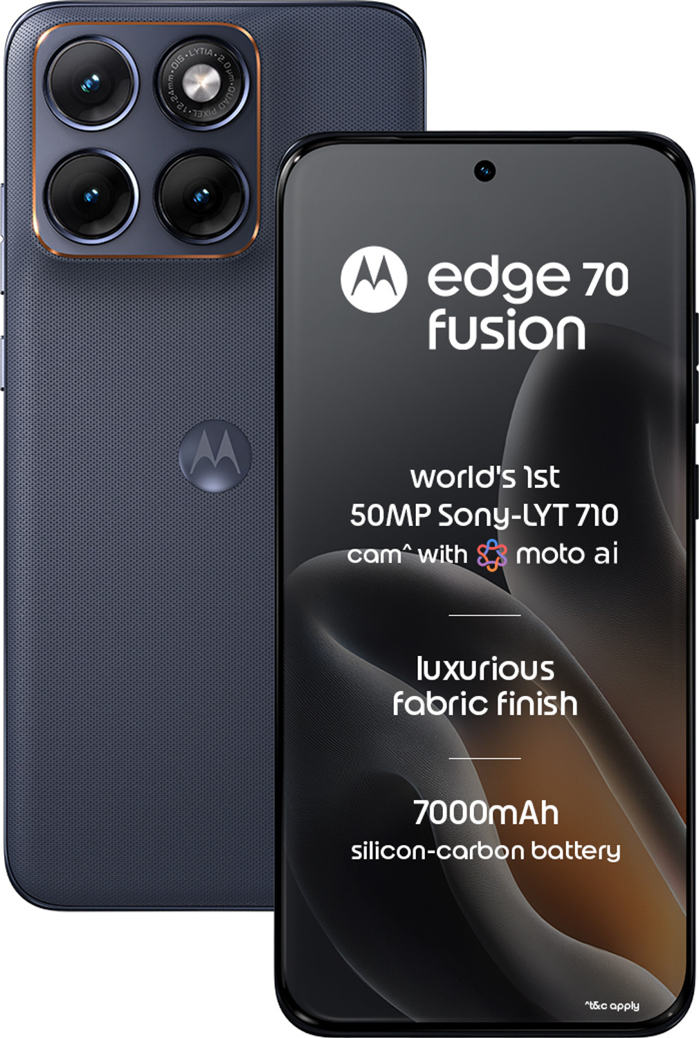 Motorola Edge 70 Fusion (Pantone Silhouette, 256 Gb) 1