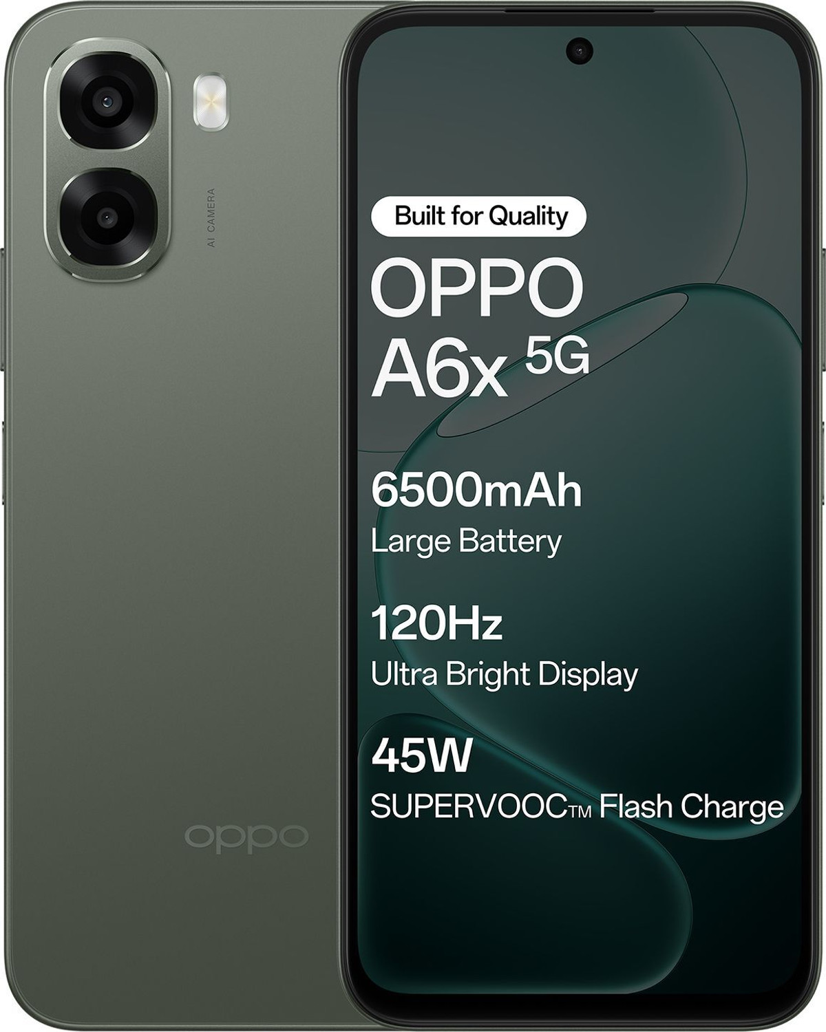 Oppo A6X 5G (Olive Green, 128 Gb) 3