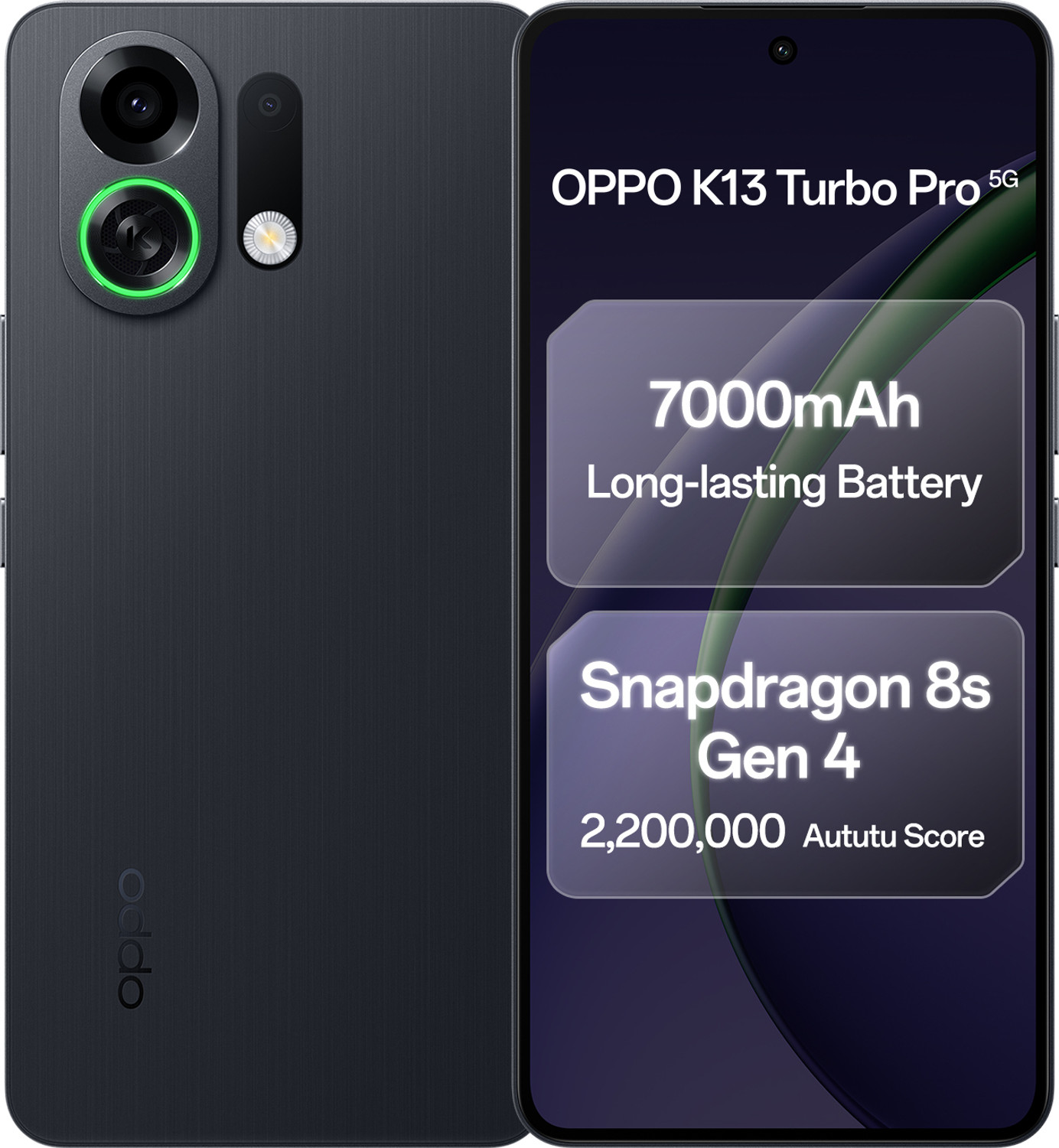 Oppo K13 Turbo Pro 5G (Midnight Maverick, 256 Gb) 1