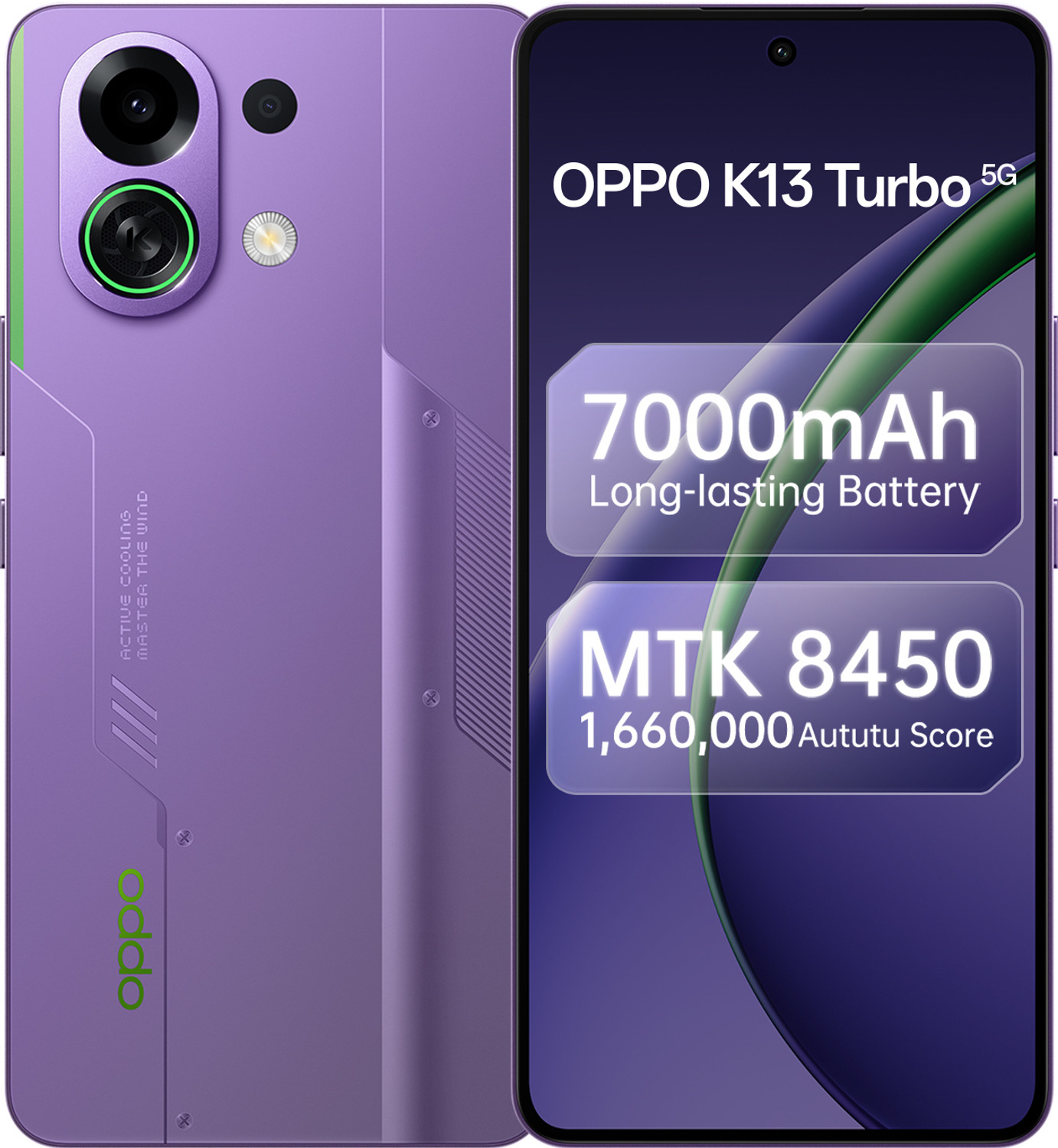 Oppo K13 Turbo 5G (Purple Phantom, 256 Gb) 1