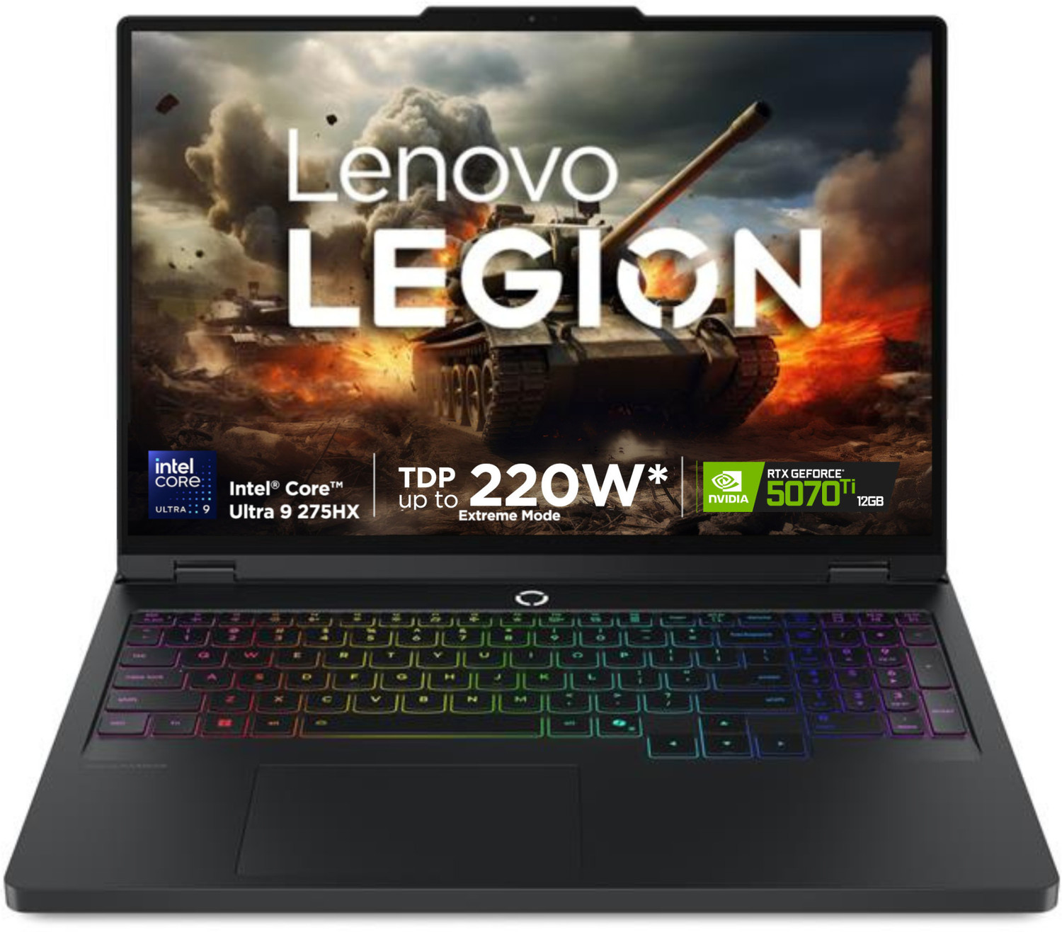 Lenovo Legion Pro 5 Wqxga Oled Intel Core Ultra 9 275Hx - (32 Gb/1 Tb Ssd/Windows 11 Home/8 Gb Graphics/Nvidia Geforce Rtx 5070) Legion Pro 5 16Iax10 Gaming Laptop 63