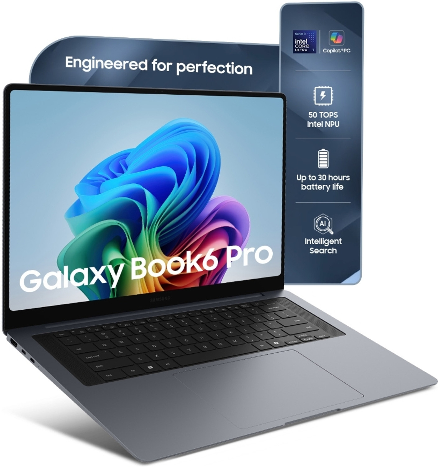 Samsung Galaxy Book6 Pro Intel Core Ultra 7 Series 3 356H - (32 Gb/1 Tb Ssd/Windows 11 Home) Np960Xjg Thin And Light Laptop 7