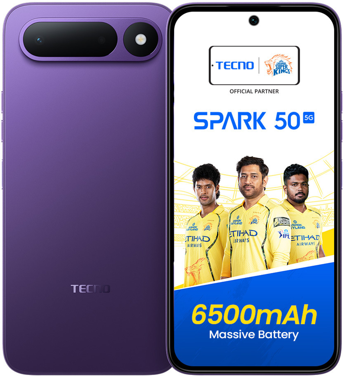Tecno Spark 50 5G (Fantasy Purple, 128 Gb) 47