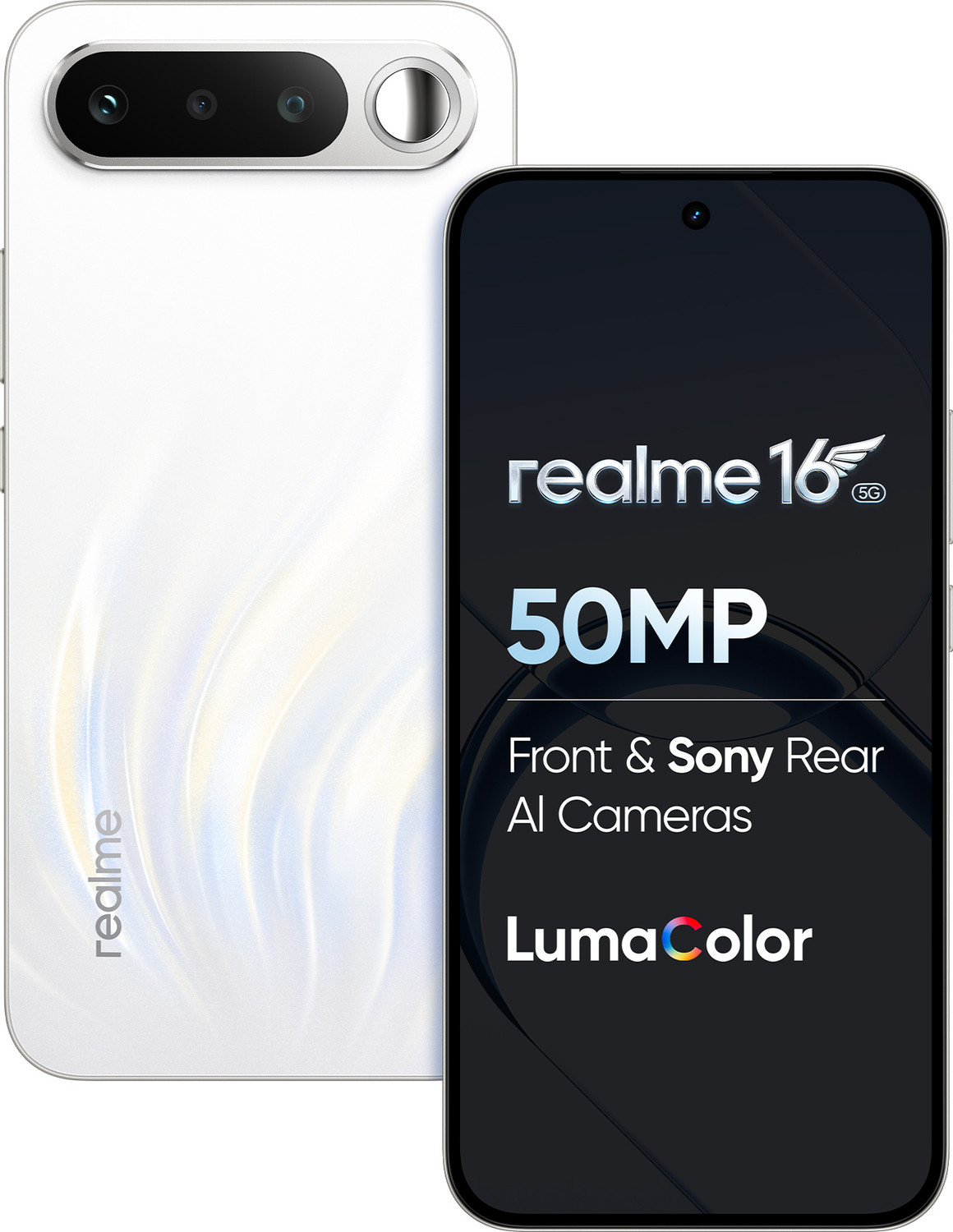 Realme 16 5G (Air White, 256 Gb) 3