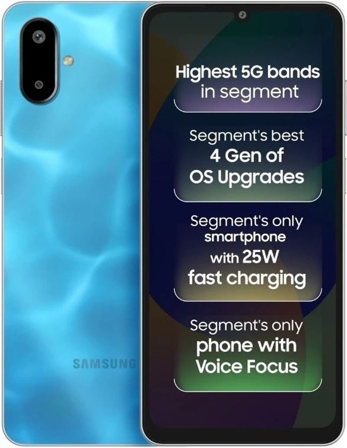 Samsung Galaxy F06 5G (Bahama Blue, 128 Gb) 3