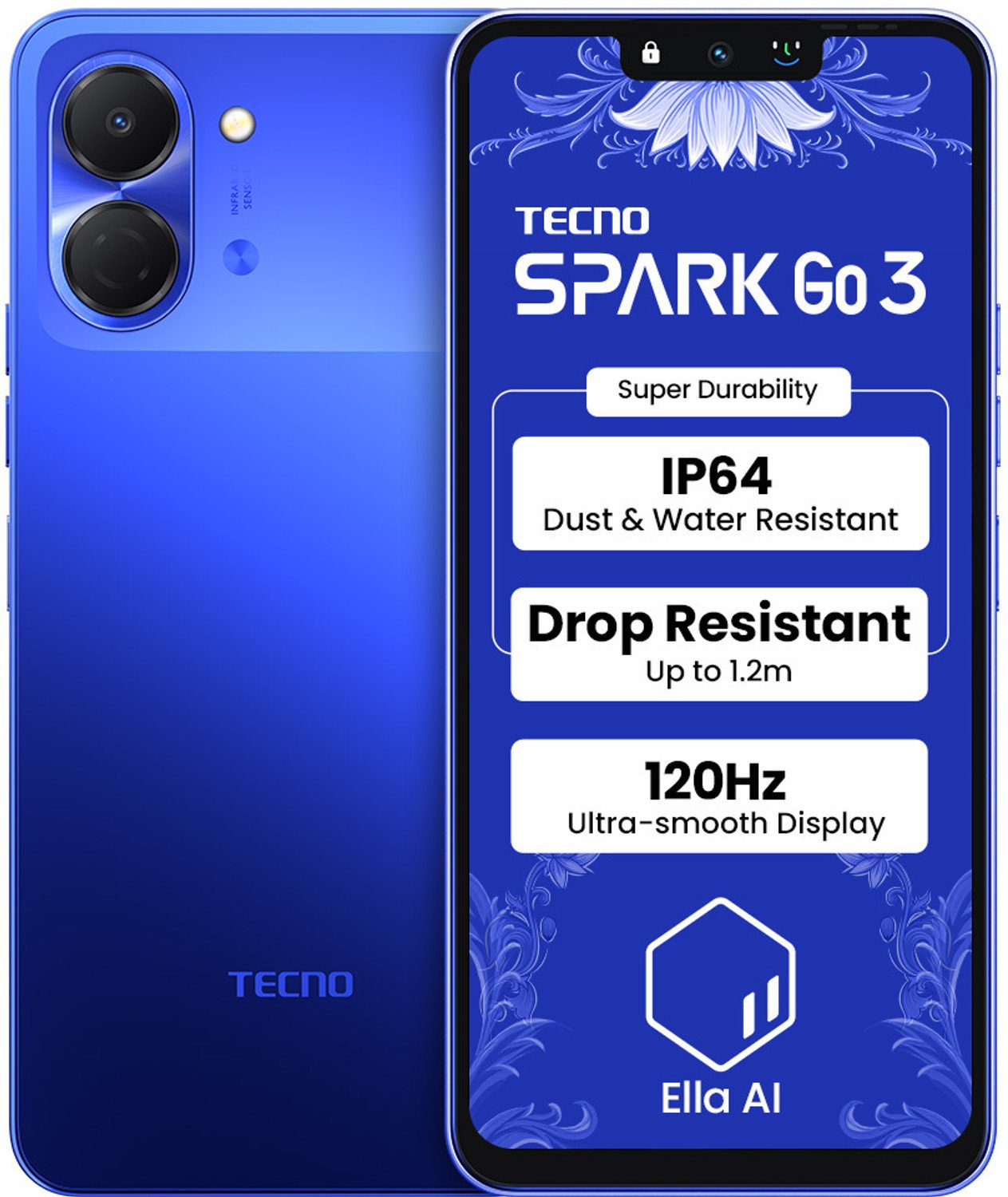 Tecno Spark Go 3 (Galaxy Blue, 64 Gb) 51