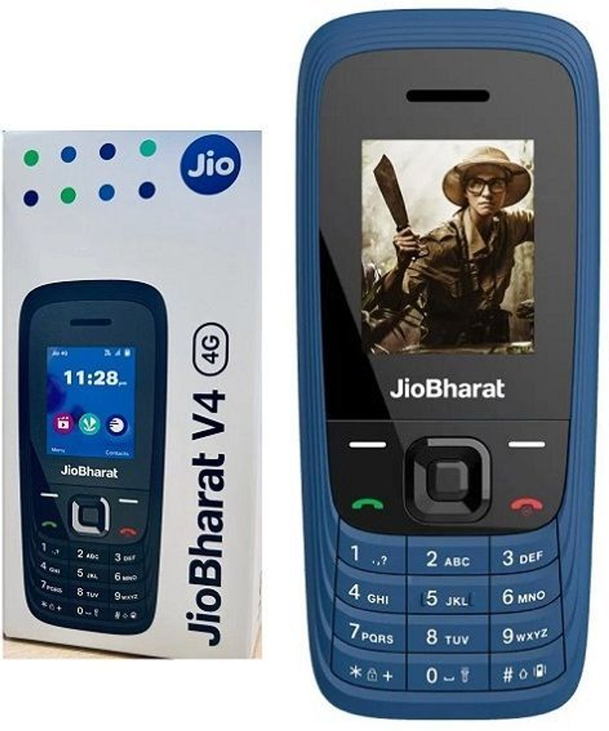 Jio Bharat V4 Jbv191M2 4G Upi Phone 25