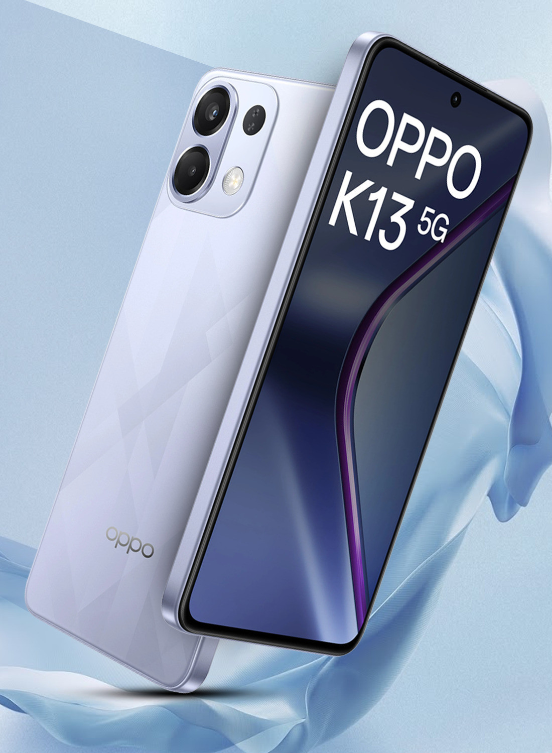 Oppo K13 5G With 7000Mah And 80W Supervooc Charger In-The-Box (Icy Purple, 128 Gb) 3