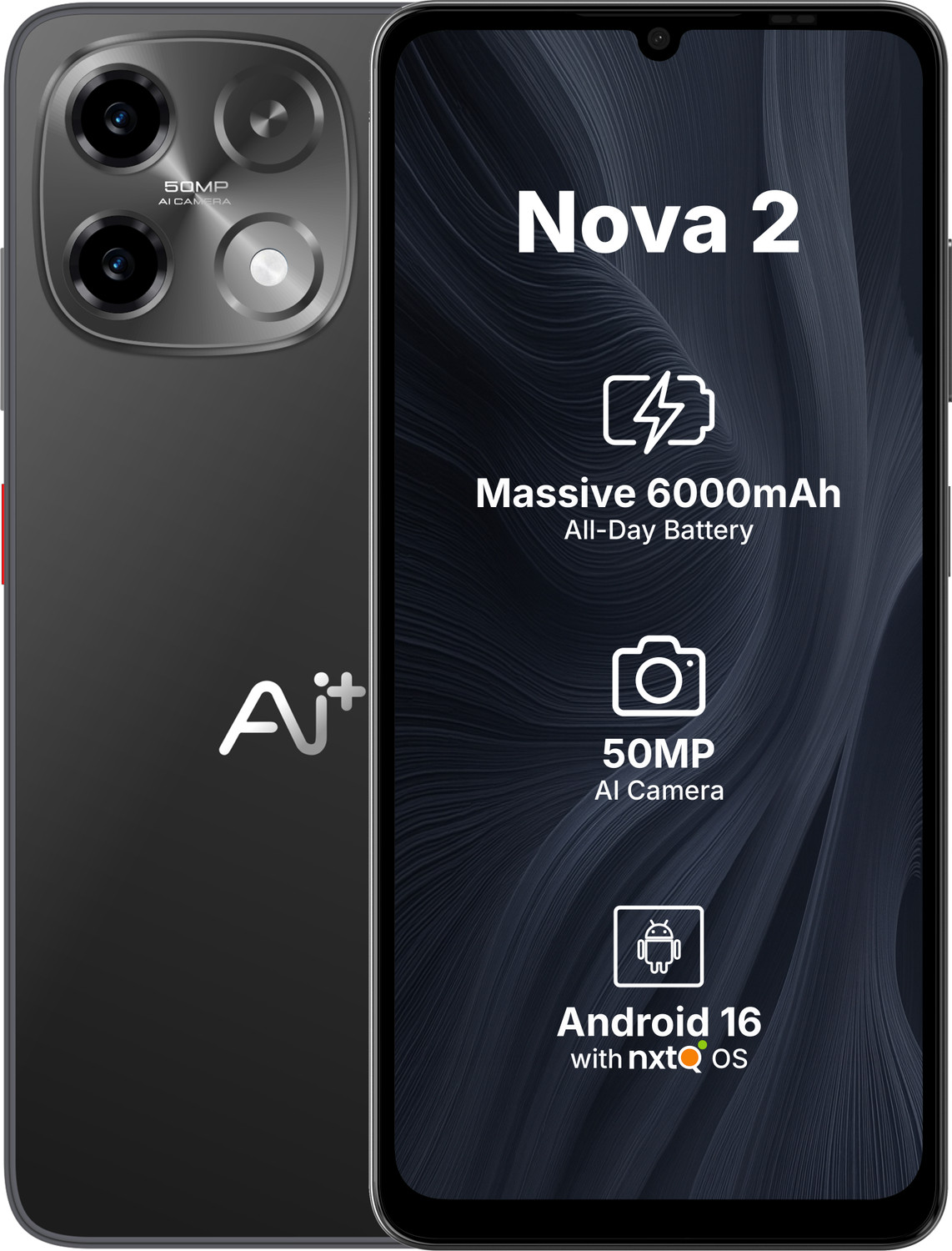 Ai+ Nova 2 5G (Black, 64 Gb) 3