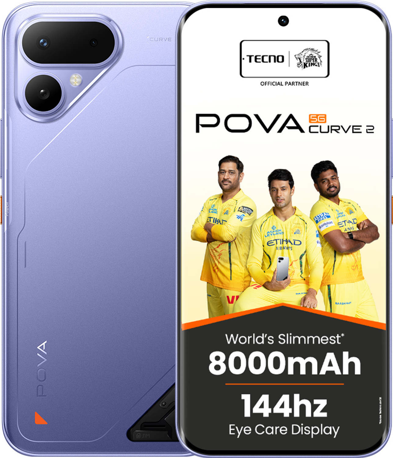 Tecno Pova Curve 2 5G (Mystic Purple, 256 Gb) 1