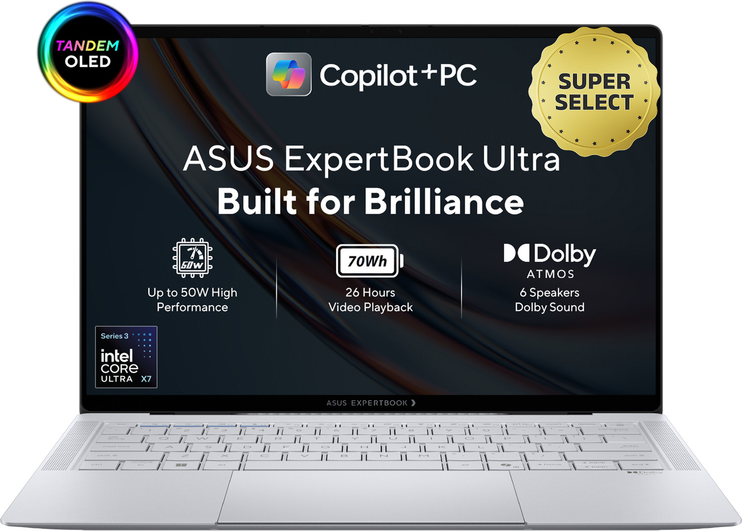 Asus Expertbook Ultra Copilot+ Pc Intel Core Ultra X7 358H - (64 Gb/2 Tb Ssd/Windows 11 Home) B9406Caa-Th0934Ws Thin And Light Laptop 1