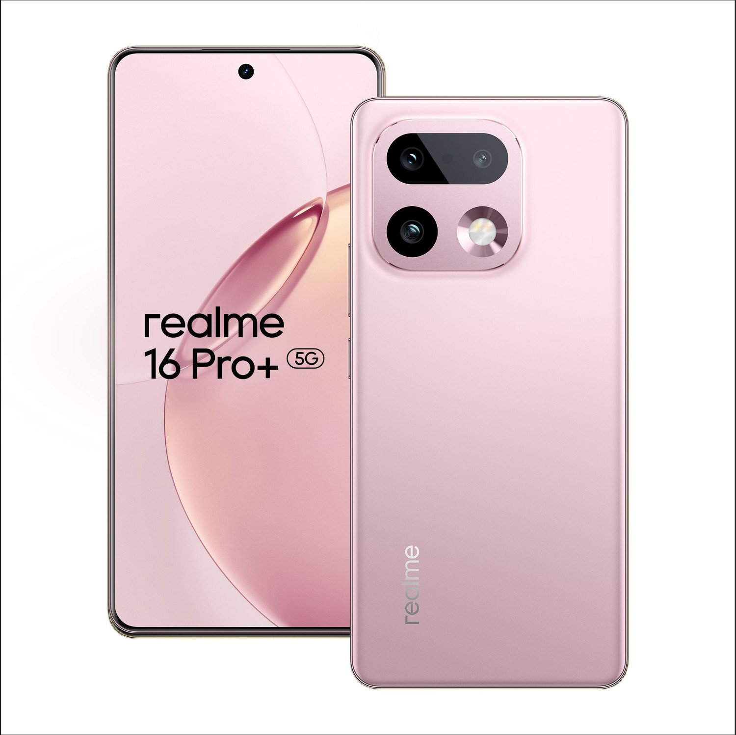 Realme 16 Pro+ 5G (Camellia Pink, 256 Gb) 1