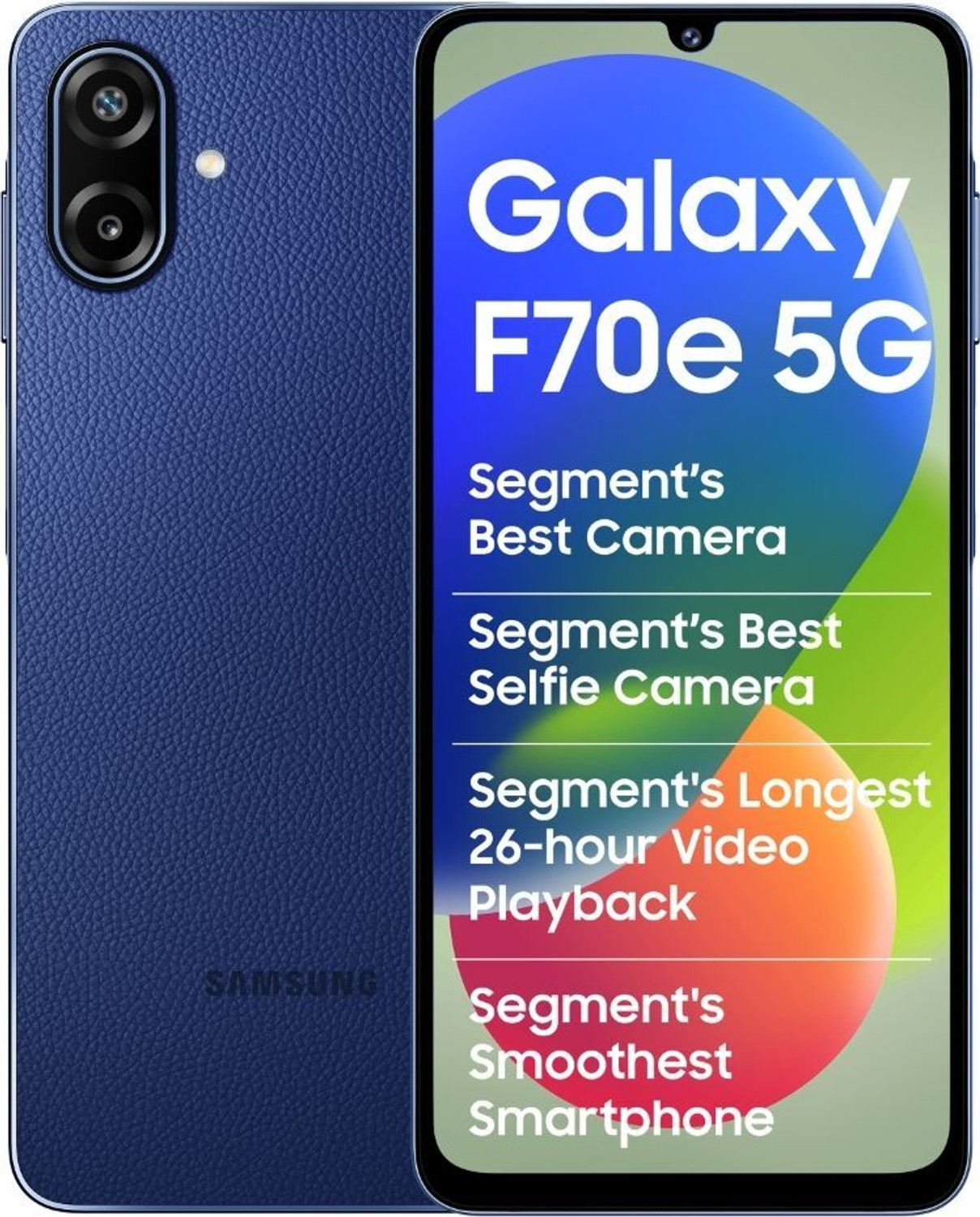 Samsung Galaxy F70E 5G (Spotlight Blue, 128 Gb) 1