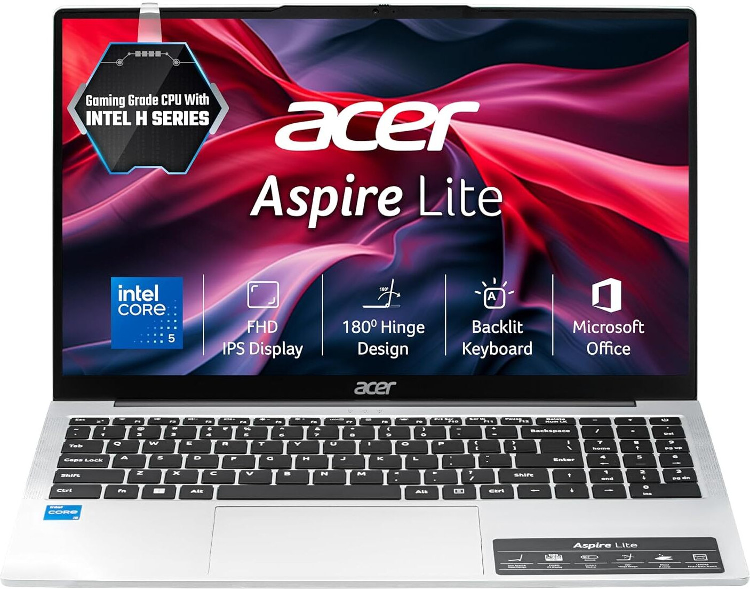Acer Aspire 15 Lite(I5 14Th Gen) Intel Core 5 210H - (16 Gb/512 Gb Ssd/Windows 11 Home) Al15-52H Notebook 13