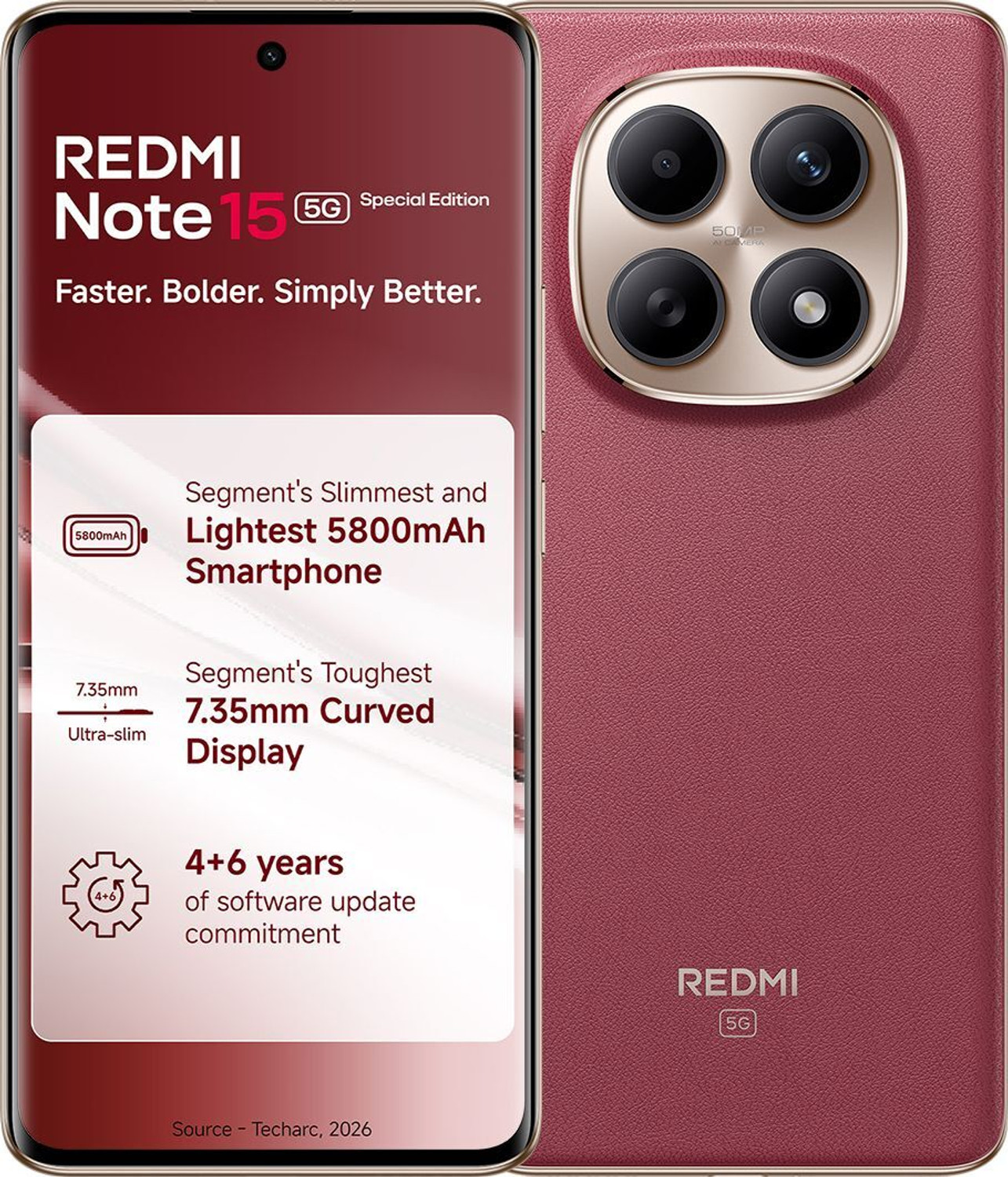 Redmi Note 15 Se 5G Snapdragon (Crimson Reserve, 128 Gb) 3