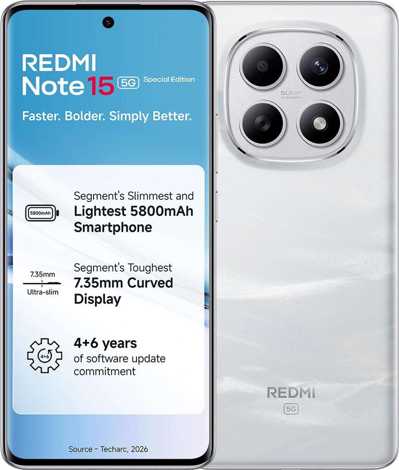 Redmi Note 15 Se 5G Snapdragon (Frosted White, 128 Gb) 1