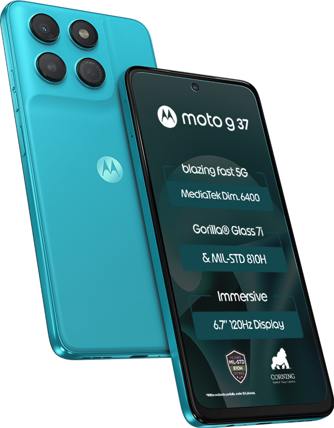 Motorola G37 (Pantone Capri, 64 Gb) 1
