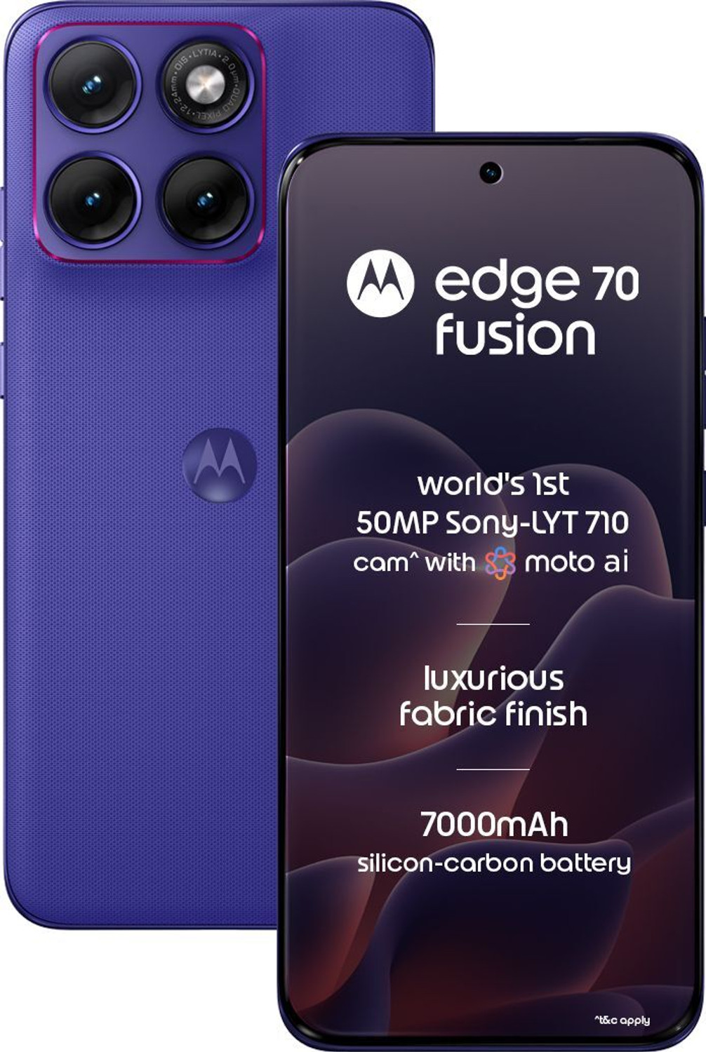 Motorola Edge 70 Fusion (Pantone Orient Blue, 512 Gb) 1