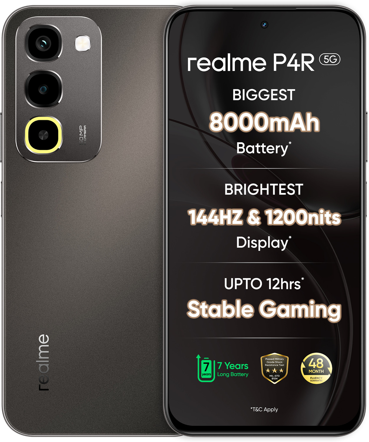 Realme P4R 5G (Titanium Glare, 128 Gb) 1