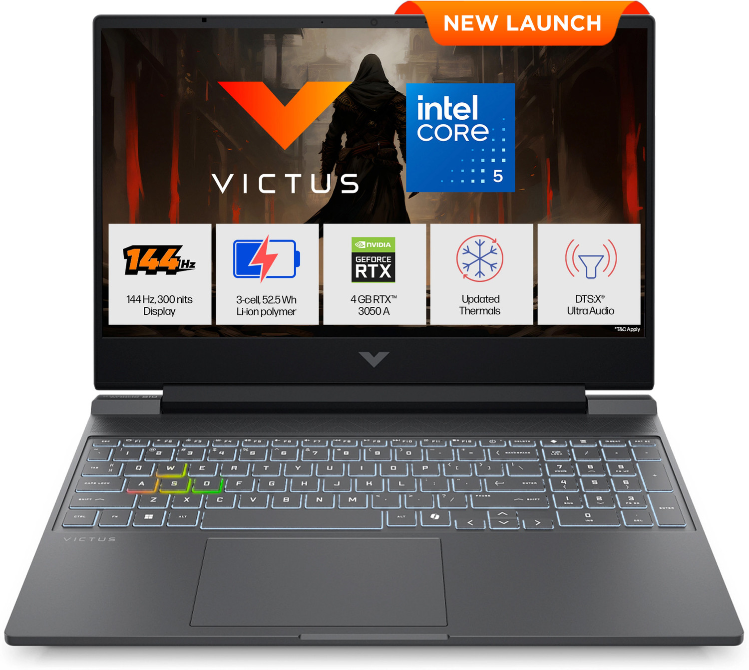 Hp Victus(I5 14Th Gen) Intel Core 5 210H - (24 Gb/512 Gb Ssd/Windows 11 Home/4 Gb Graphics/Nvidia Geforce Rtx 3050) 15-Fa2500Tx / 15-Fa2497Tx Gaming Laptop 3