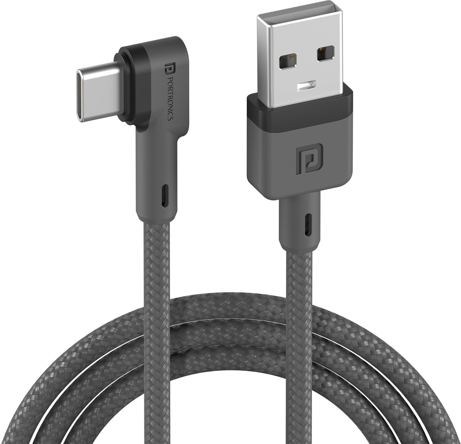 Portronics Usb Type C Cable 3 A 1.2 M Por-1081 Konnect L 1