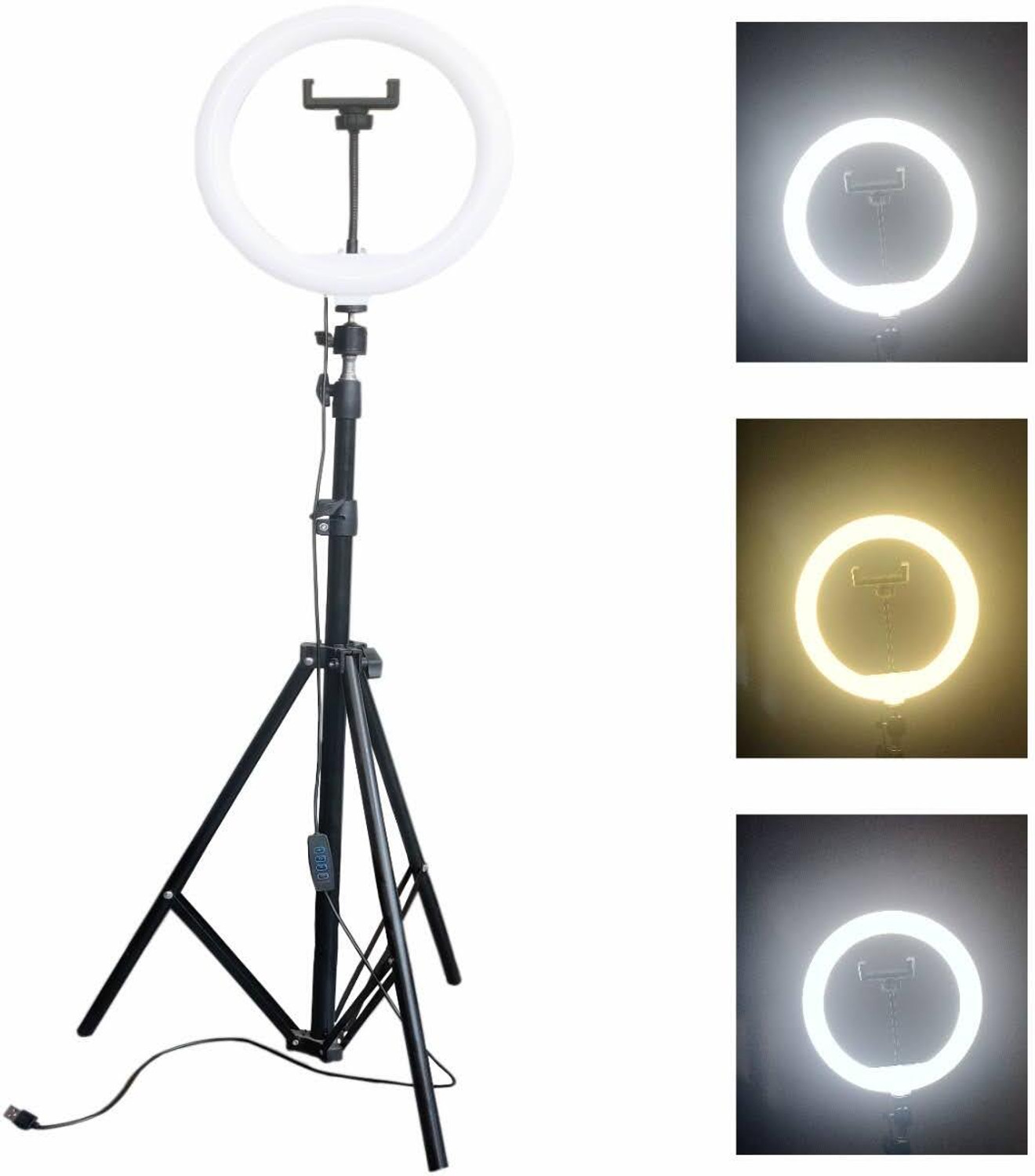 Delight Camera 7Feet Stand With Flash Light Holder For Making Video And Reels &Amp; Photo Flash 63