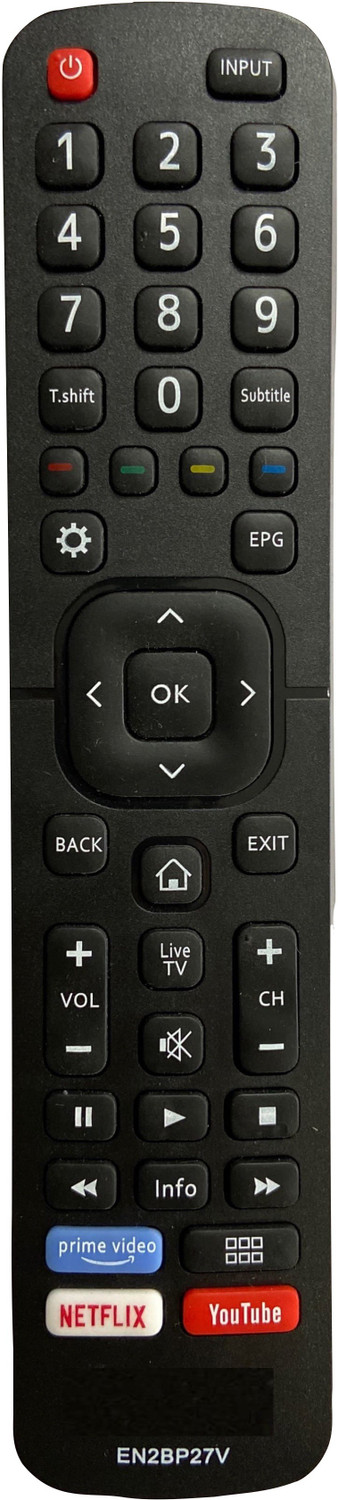 Shieldguard Remote Compatible For Led Tv Remote Control With Netflix &Amp; Youtube Functions Vu Remote Controller 1