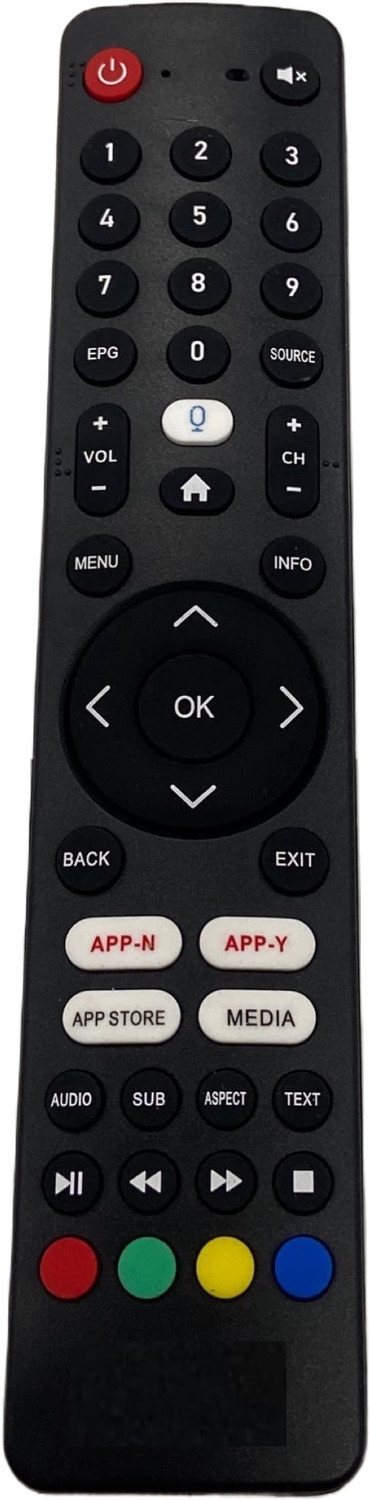 Shieldguard Remote Control 718 Compatible For Elista Led Tv (Without Voice Function) Remote Controller 5