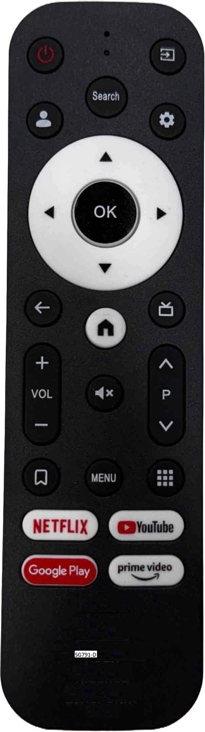 Shieldguard Remote Control 791 Compatible For Led Tv (Match With Your Old Remote) Remote Controller 1