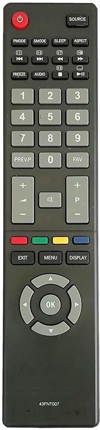Shieldguard Remote Control Compatible For Led Tv Funai Remote Controller 43