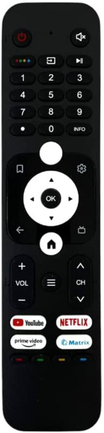 J.k. Webshop Remote Control Compatible For Haier Smart Android 4K Led Uhd Hd Tv (Non Voice) (Exactly Same Remote Will Only Work) Remote Controller 19