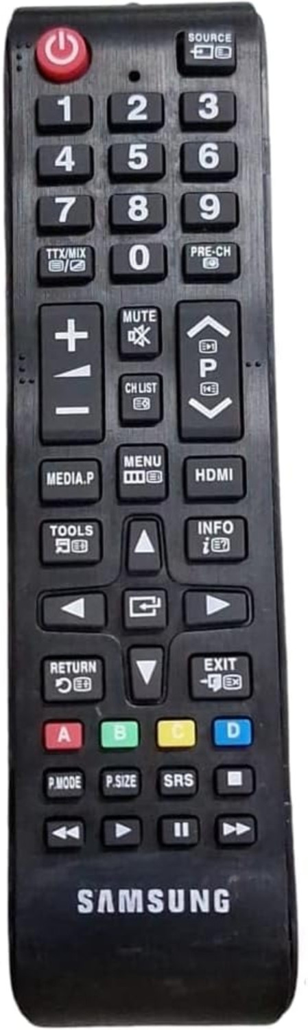 Remotee Remote Control Compatible For Samsung (Please Match Old Remote Before Order) Samsung All Tv Smart Remote Controller 1