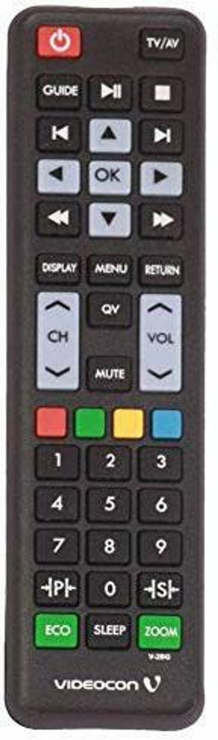 Vcony Remote Control Compatible For Videocon 2Bg Model Lcd Led Model Tv Videocon Remote Controller 1