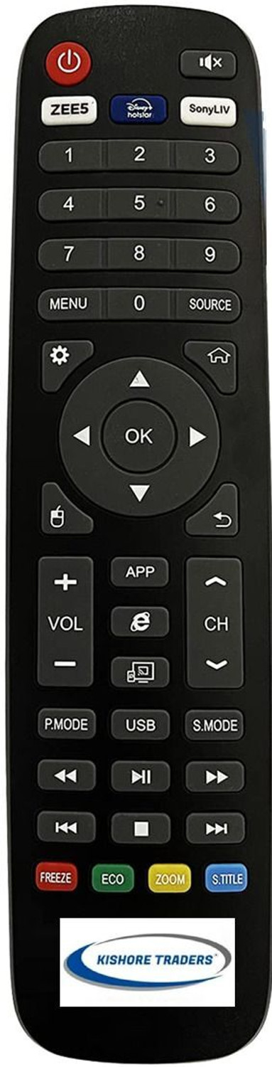 Kishore Traders Remote Control Compatible With Karbonn Smart Led Tv Kjw32Skhd Remote Controller 3