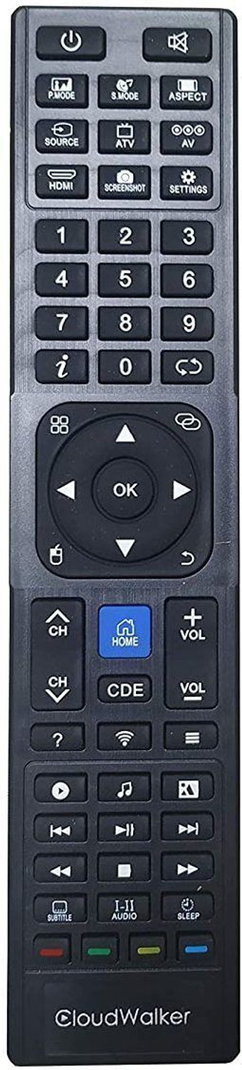 Ehop Remote Control Compatible With Led/Lcd Tv (Usb Dongle Not Included) Cloudwalker, Universal Remote Controller 3