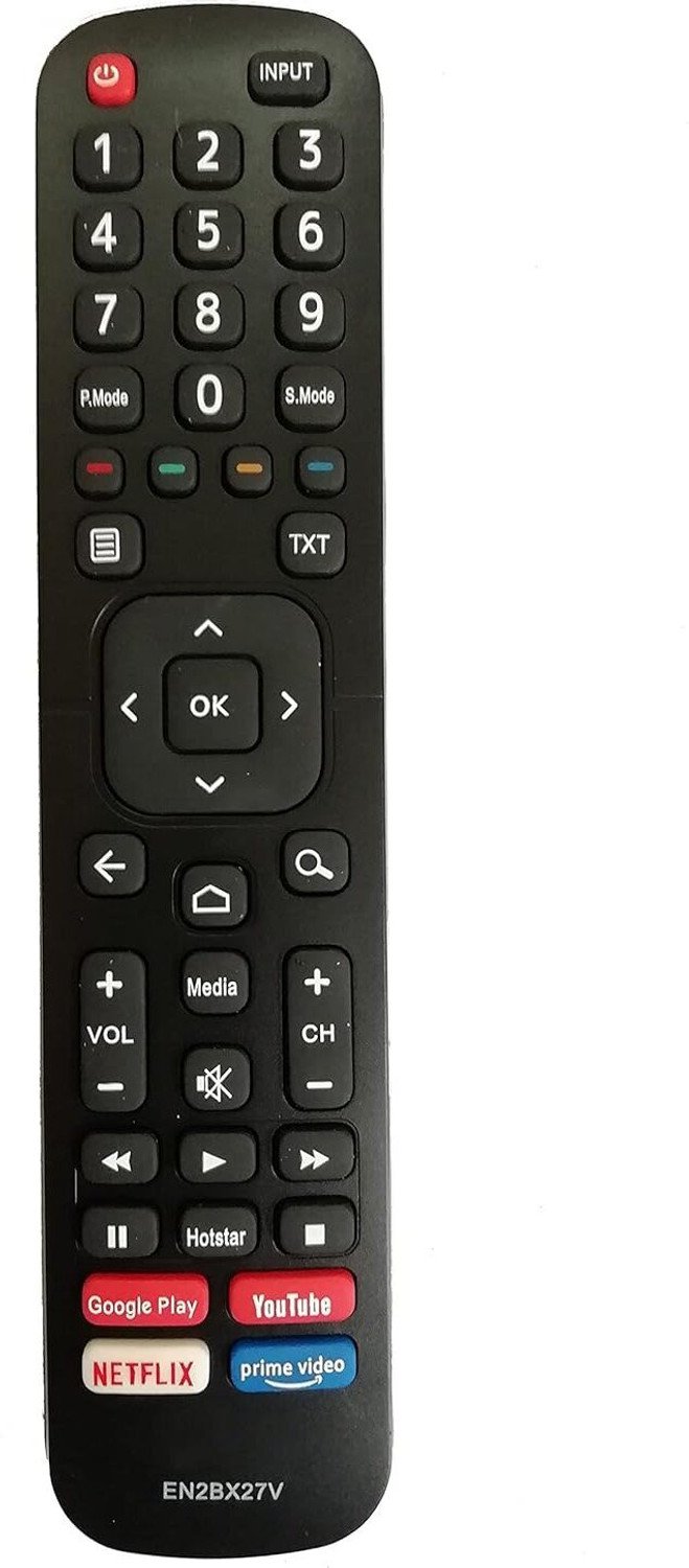 Shieldguard Remote Control En2By27V Compatible For Led Tv Vu Led Tv (Without Voice Function) Remote Controller 5