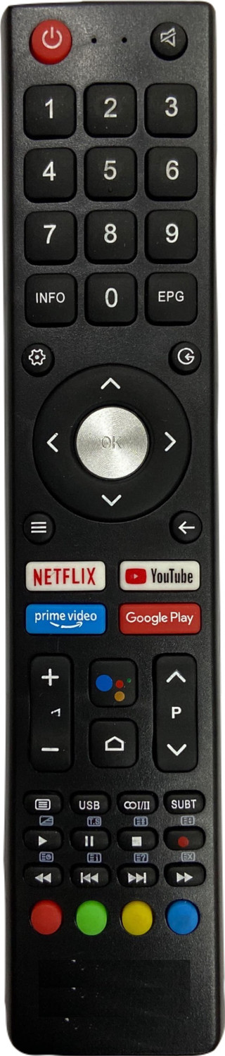 Shieldguard Remote Control No. 375 With Netflix And Youtube Function Compatible For Led Tv Bpl (No Voice Function) (Old Remote Must Be Same) Remote Controller 5