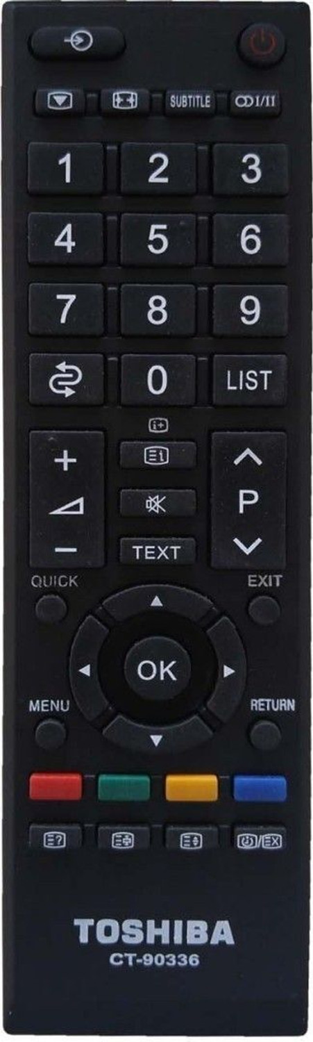 Og M129 Remote Ct-90336 Compatible With Toshiba Led Lcd Tv Remote Controller 1