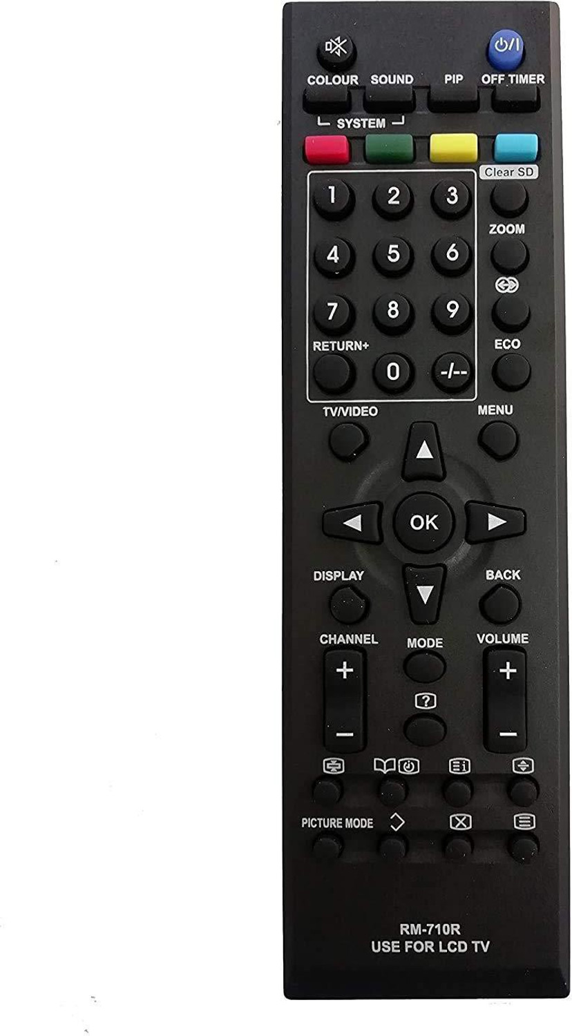 Bhaltech Rm-710R Led Lcd Tv Universal Compatible With Led Lcd Jvc Remote Controller 1