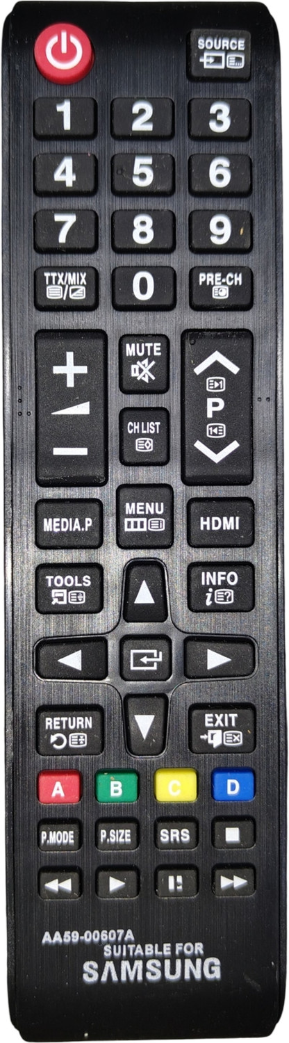 Bm Electronic Samsung Led Tv,Lcd Tv Universal Tv Remote Without Battery (Pack Of 1) Samsung Tv Remote Controller 1