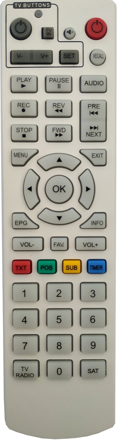 Lipiworld Set Top Box Remote Control Compatible For Solid Remote Controller 1