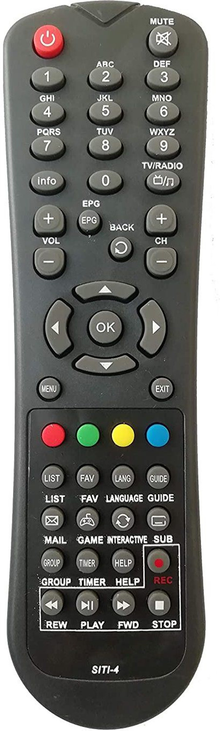 Lipiworld Siti-4 Set Top Box Compatible For Siti Digital Remote Controller 1