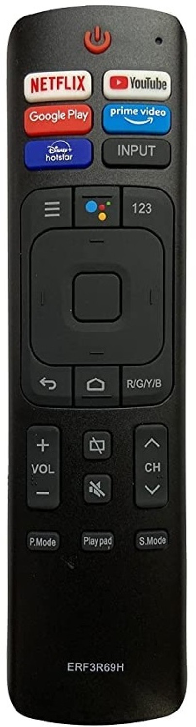 Sayeny Smart Universal Hisense Erf3A69 Smart Led Tv Remote Control With Netflix Sling Youtube Works With All Hisense Tv Original Replacement Without Voice (Please Match Your Old Remote) Remote Controller 1