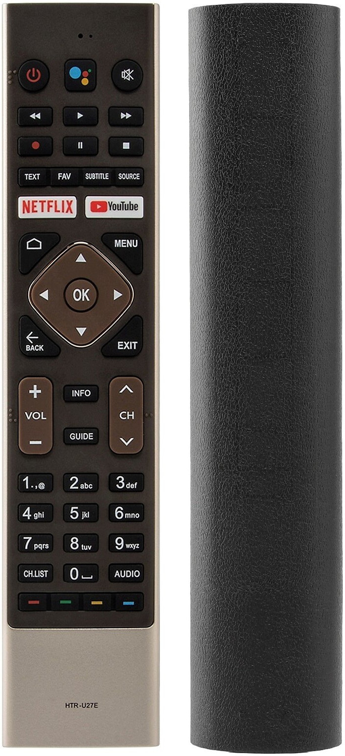 Ernil Smart Tv Remote Compatible For Htr-U27E Smart Android 4K Led Haier Htru27E Led Tv (Nonvoice)(Please Match The Image With Your Old Remote) Remote Controller 61