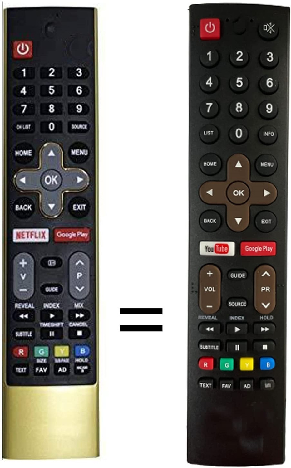 Anm Smart Tv Remote Compatible With Thomson ( Wihtout Voice Command ) Thomson 49Oath9000 Remote Controller 5