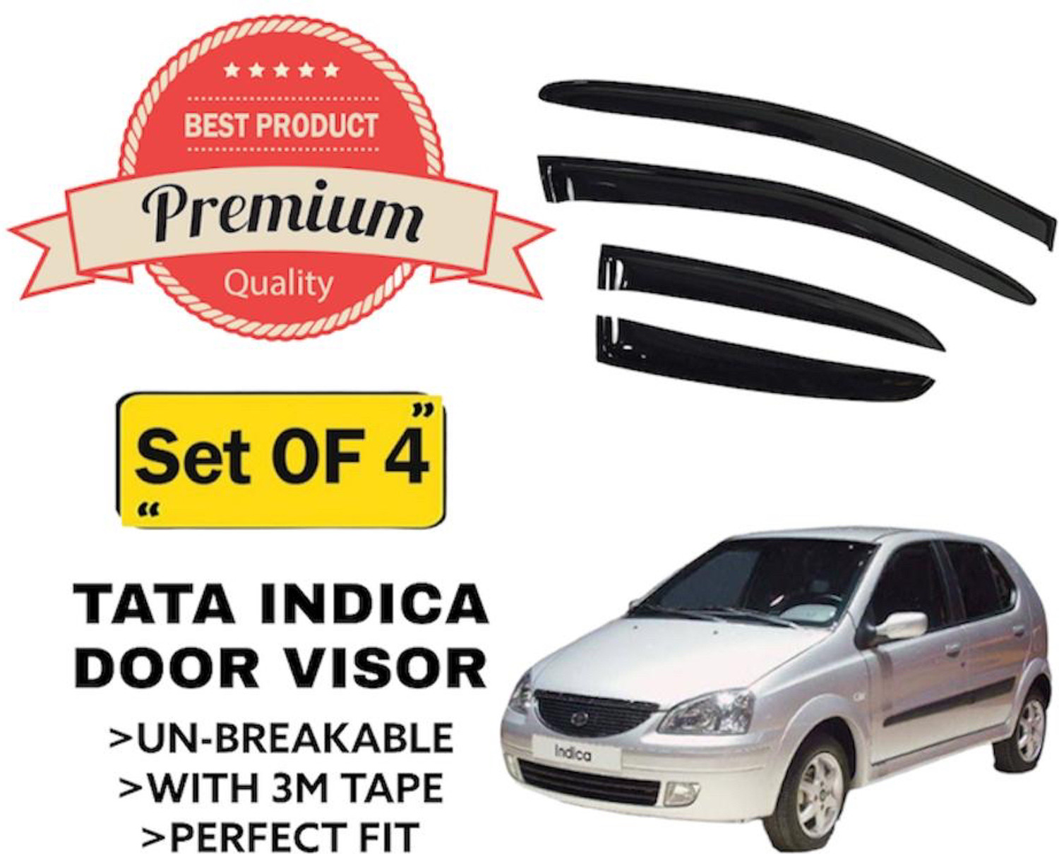 Dylon For Non-Convertibles Front Wind Deflector 1