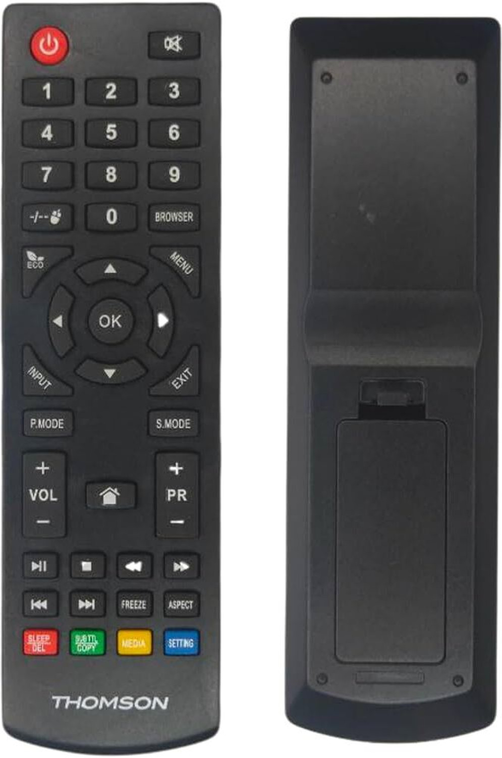 Gezok Tv Remote Led Tv Compatible With Thomson, Thomson Tv Remote Controller 37
