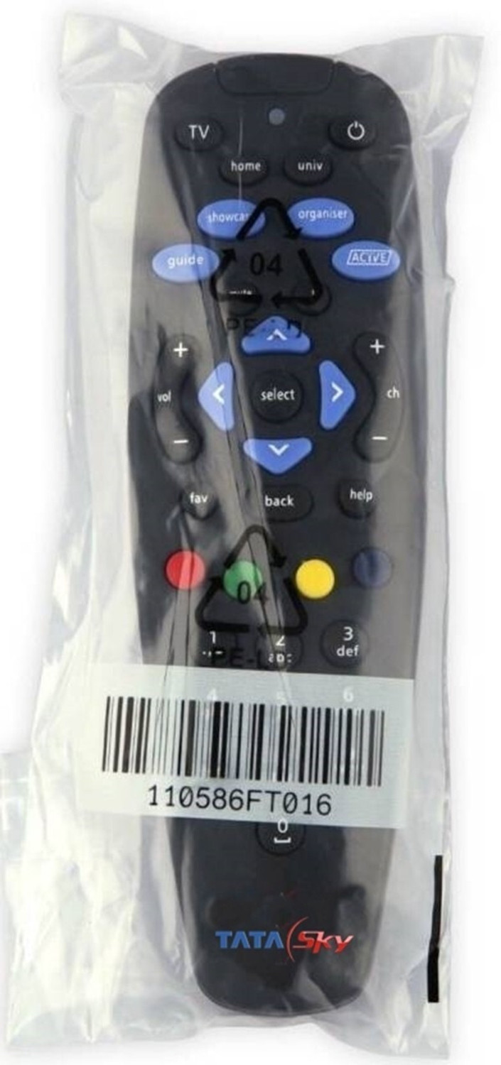 Tata Sky 100% Original Universal Box (Works With All Tv) Tata Sky, Tata Sky Sd, Tata Sky Hd Remote Controller 1