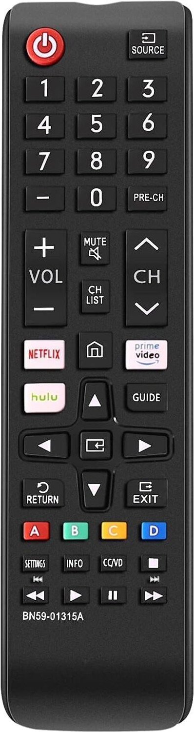 Teknivo Universal Remote Control Compatible For All Samsung Tvs | Remote For Lcd, Led, Samsung Universal Remote Controller 25